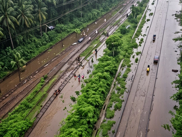 मुंबई में भारी बारिश से भारी जलभराव और जीवन अस्त-व्यस्त, यातायात बुरी तरह प्रभावित