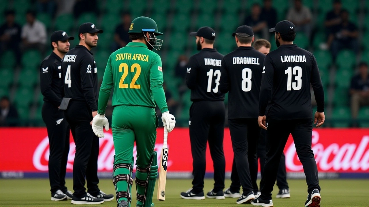 न्यूज़िलैण्ड ने 362/6 से दक्षिण अफ्रीका को 50 रन से हराया - चैंपियंस ट्रॉफी 2025 सेमीफाइनल