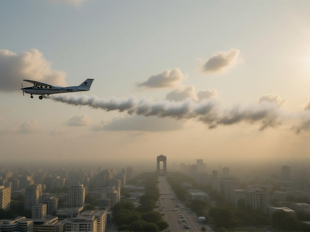 दिल्ली में बादल बीजने का दूसरा प्रयास: AQI 300 के ऊपर, बारिश का कोई असर नहीं